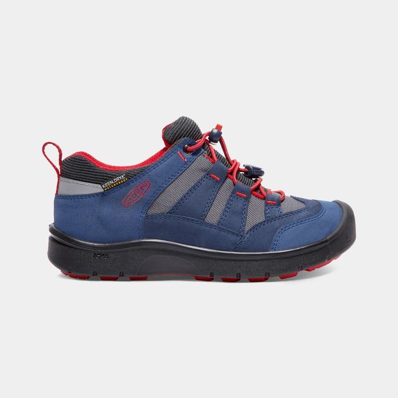 Keen Hikeport Waterproof Kids Sneakers Blue/Red Online (5407-IDBFH)